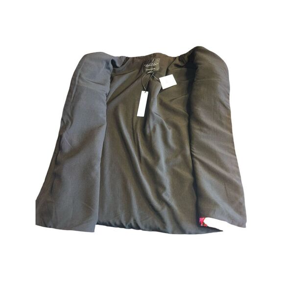 Sanctuary woman’s 2xl red pink plaid shacket button up jacket houndstooth - Picture 7 of 9